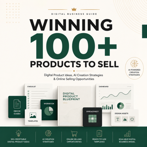 100+ Winning Digital Product to Sell Online in 2026